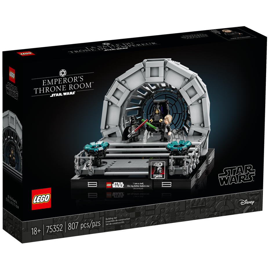 LEGO Star Wars Emperor's Throne Room Diorama Set (75352)